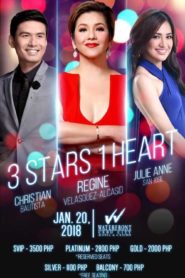 Regine, Christian & Julie Anne, 3 Stars 1 Heart Concert